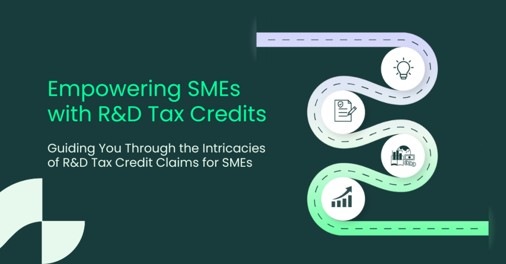 A featured image of the blog post explaining R&D tax credits for SMEs