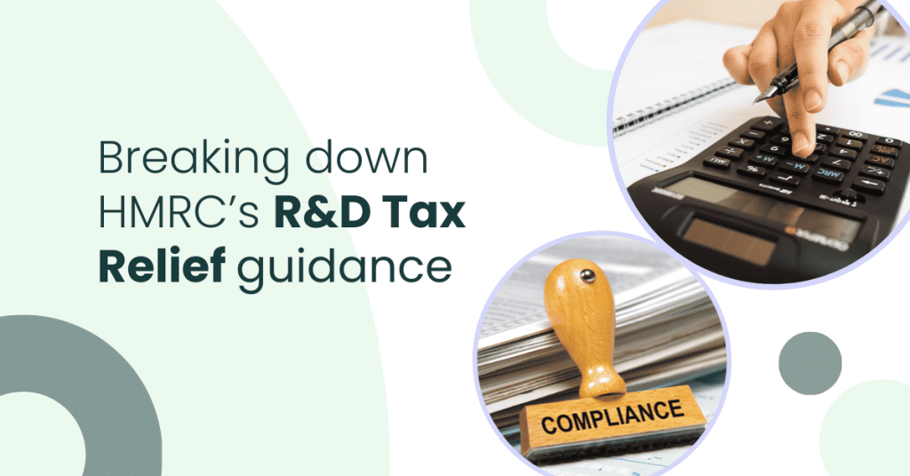A featured image for the blog post explaining HMRC's Guidelines for Compliance (GfC) for R&D