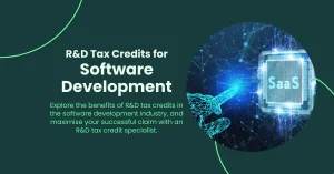 R&D Tax Credits for software development benefits of R&D tax credits saas industry - Alexander Clifford