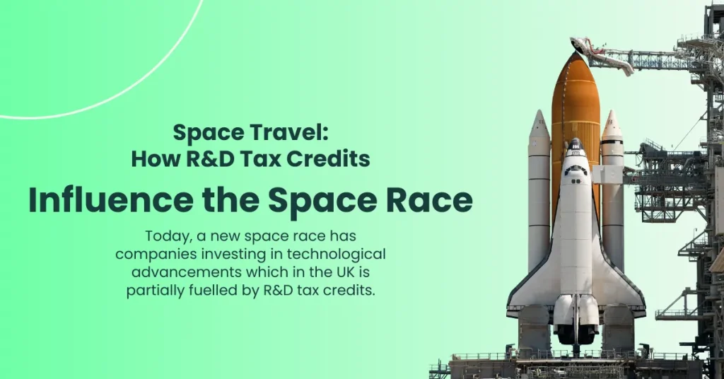 An featured image of R&D tax credits for space travel