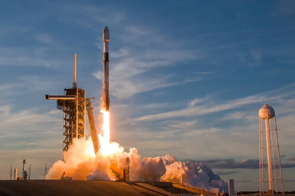 R&D tax credits for space travel An image of Falcon 9 lift off from Kennedy Space Center. Image courtesy of SpaceX