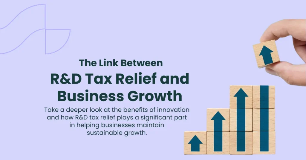 An image of featured blog post R&D Tax Relief and Business Growth