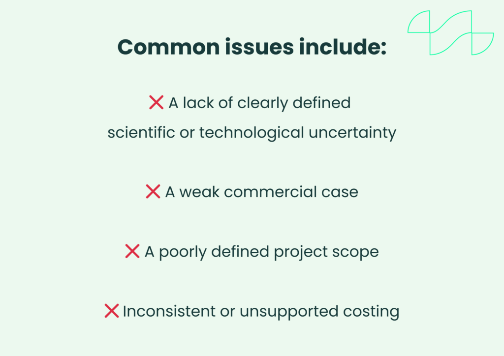 Common Issues in Innovate UK Applications